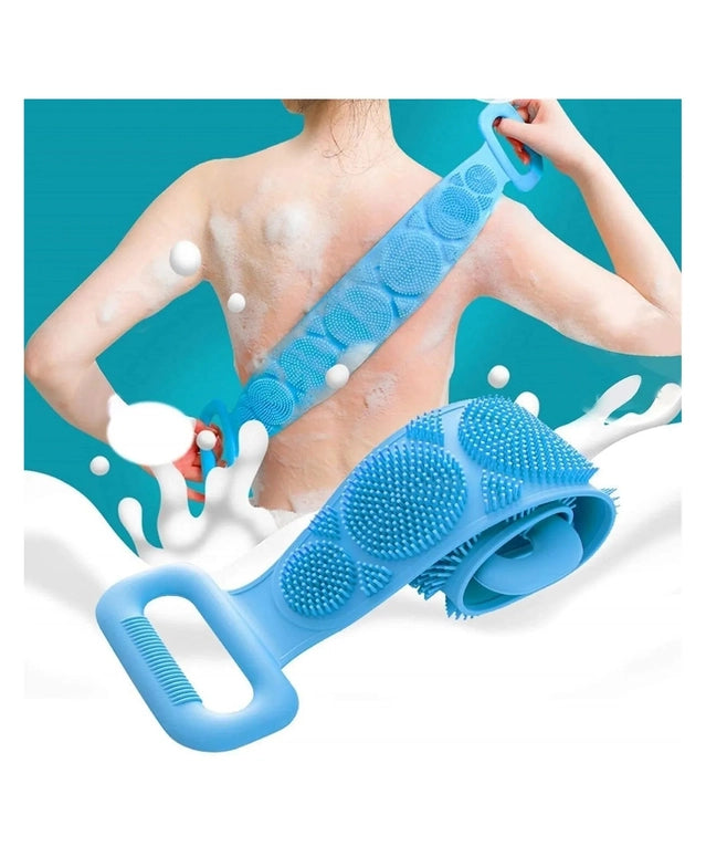 Silicone Bath Scrubber Double Side (Pack of 1)